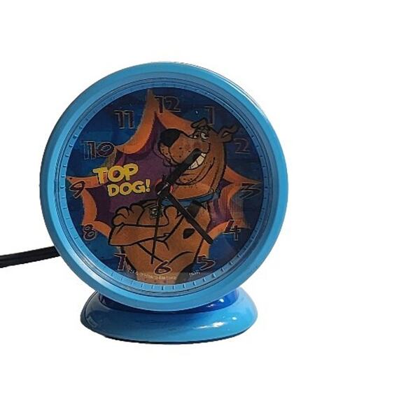 Vintage Cartoon Scooby Doo “Top Dog” Nightlight Alarm Clock 50055 Lenticular - Picture 1 of 10